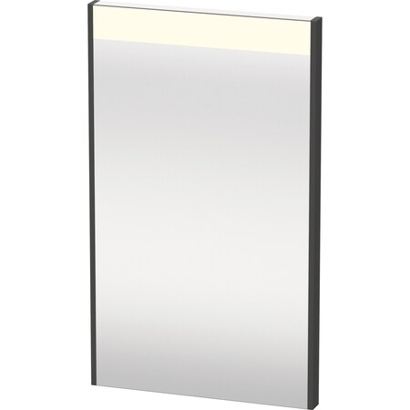 Brioso Mirror With Lighting Graphite Matt